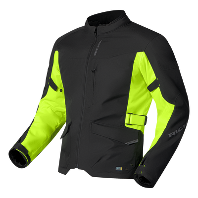BUSTER 2 WP JACKET LONG black/yellow fluo L