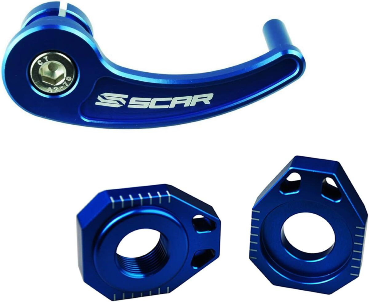 AXLE PULL REAR SHERCO BLUE