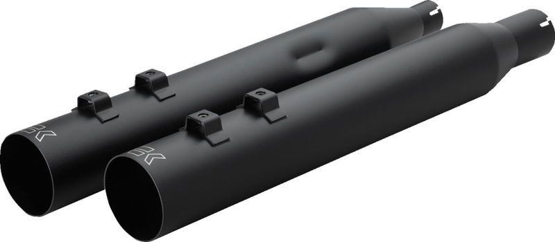 MUFFLER 4.0 M8 STRAIGHT CUT BL