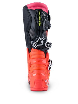 BOOT TECH 7 BLK/RD FLUO/PINK 6