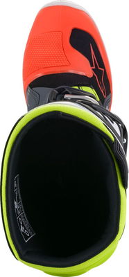 BOOT TECH7S GY/RD/YL 8
