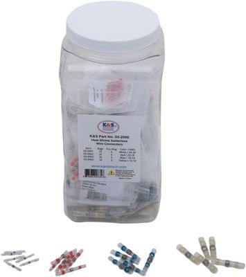 WIRE CONNECTORS 100 PKGS