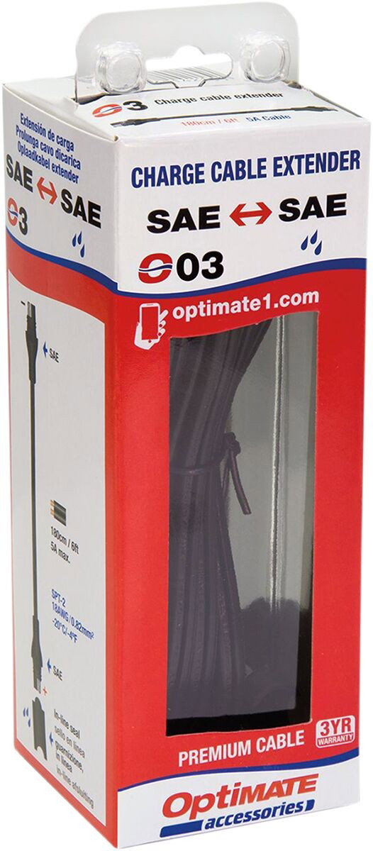CHARGER CORD EXT 6' O3
