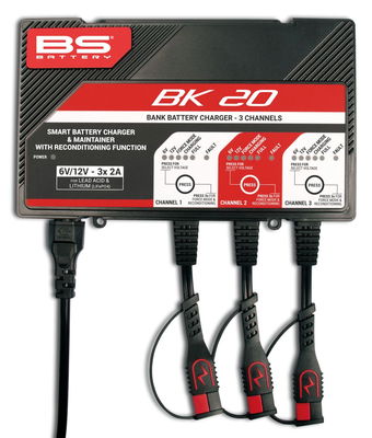 CHARGER BK20 12V 3X2A