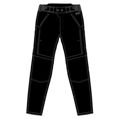 COLORADO 3 TROUSERS WOMEN SHORT (WP) black M