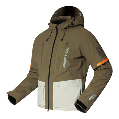 CORE ADVENTURE WP JACKET brown XL