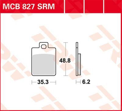 BRAKE PAD ORGANIC STREET