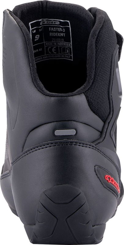 SHOE FAST3-RK BLK/G/RED 7.5