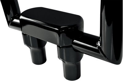 RISERS BGBUF W/CLMP 3 BK