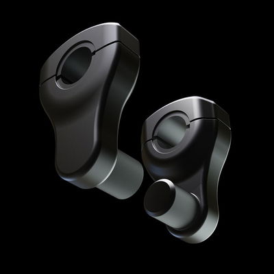 STEERING BAR RISER BK