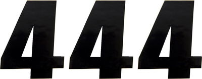 NUMBER MOOSE #4 6 BLACK