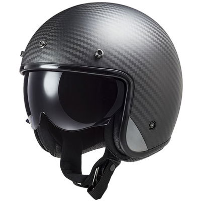 HJÄLM LS2 OF601 BOBII CARBON XXL