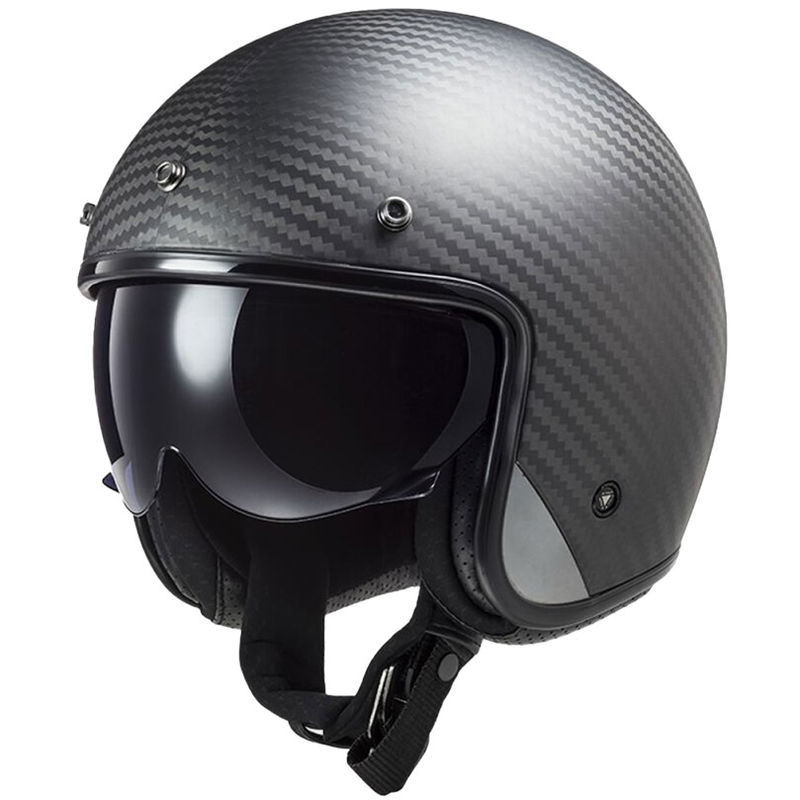 HJÄLM LS2 OF601 BOBII CARBON XXL