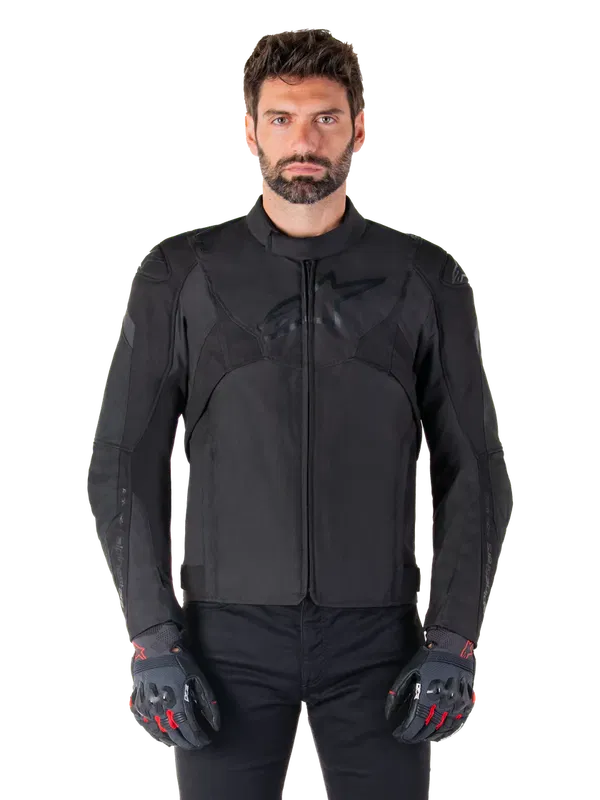 Alpinestars Jacka T-Jaws v4 Vattentät Svart/Svart XL
