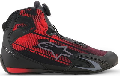 SHOE CELER VENTED BLACK/RED 10