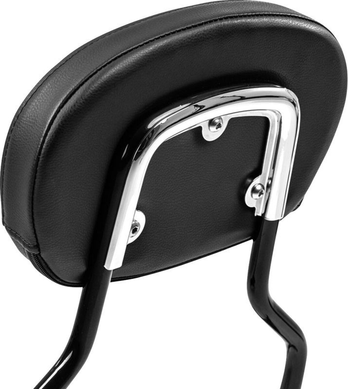 SISSY BAR PAD BRACKET CHROME