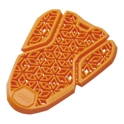 D3O DIABLO KNEE/ELBOW PROTECTOR LEVEL 2 orange QTY