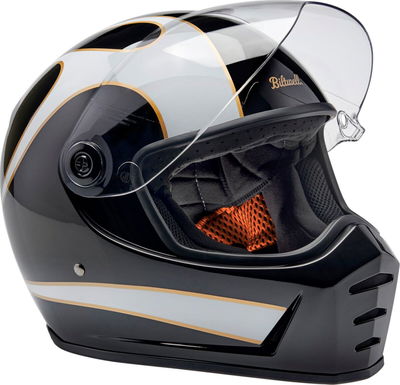 HELMET LANESPLTR BK/WT MD