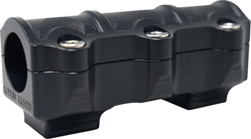 RISER & CLAMP BIG BLOCK BLACK