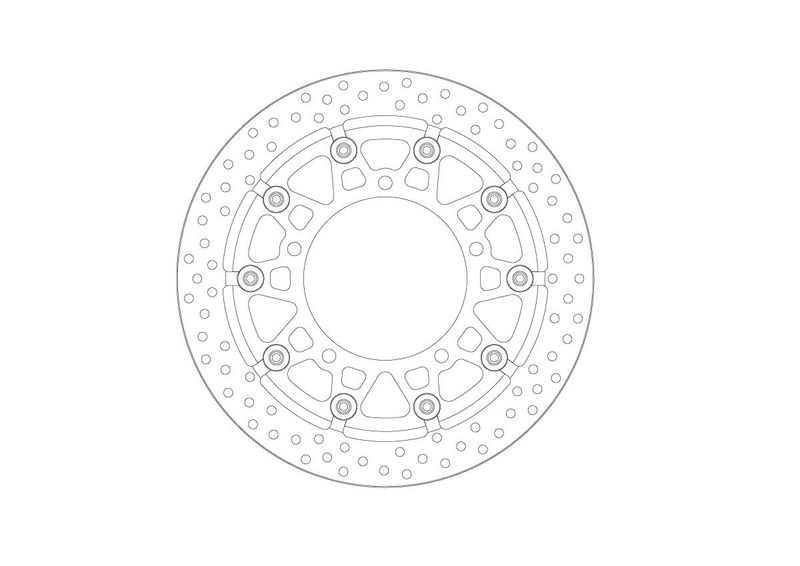 BRAKE DISC HALO T-FLOATER FT