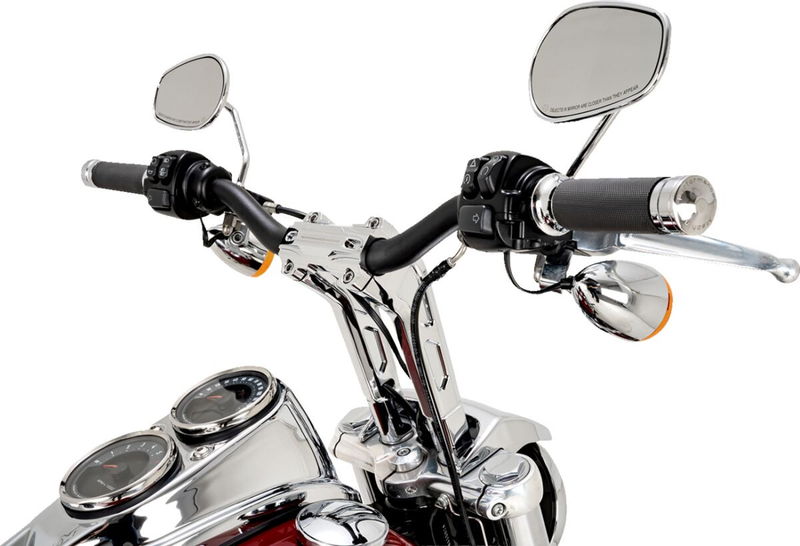 PHATBAR & RISER KIT CHR 9 RISE