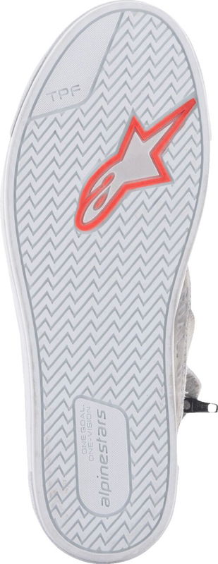 SHOE STATED GRY/RD/WHT 8