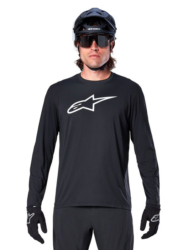 JERSEY LS A-DURA ASTAR BLACK S