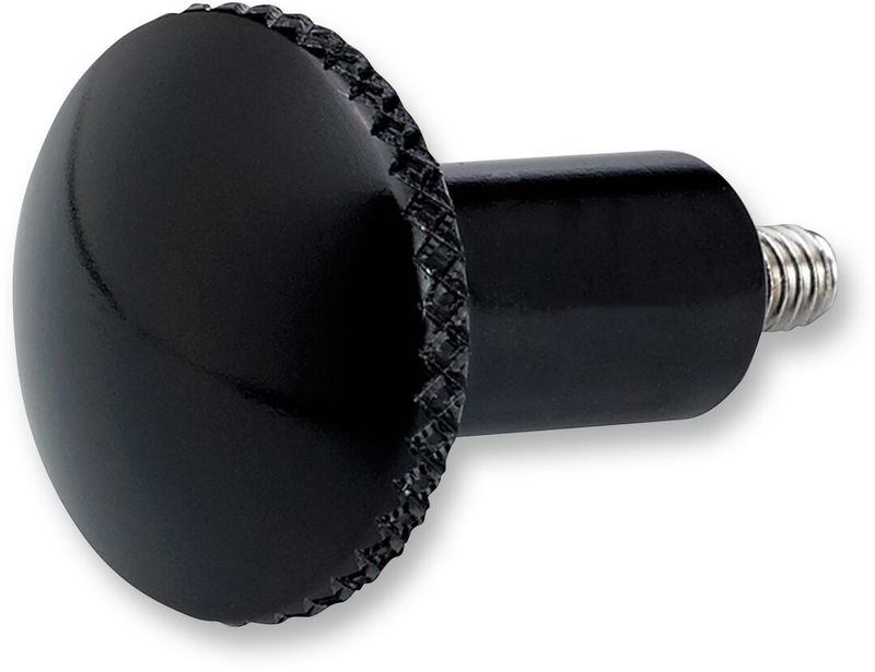 CHOKE KNOB KNURL BLK TRI