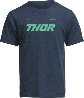 TEE YTH BRAVE PETROL BLUE XL