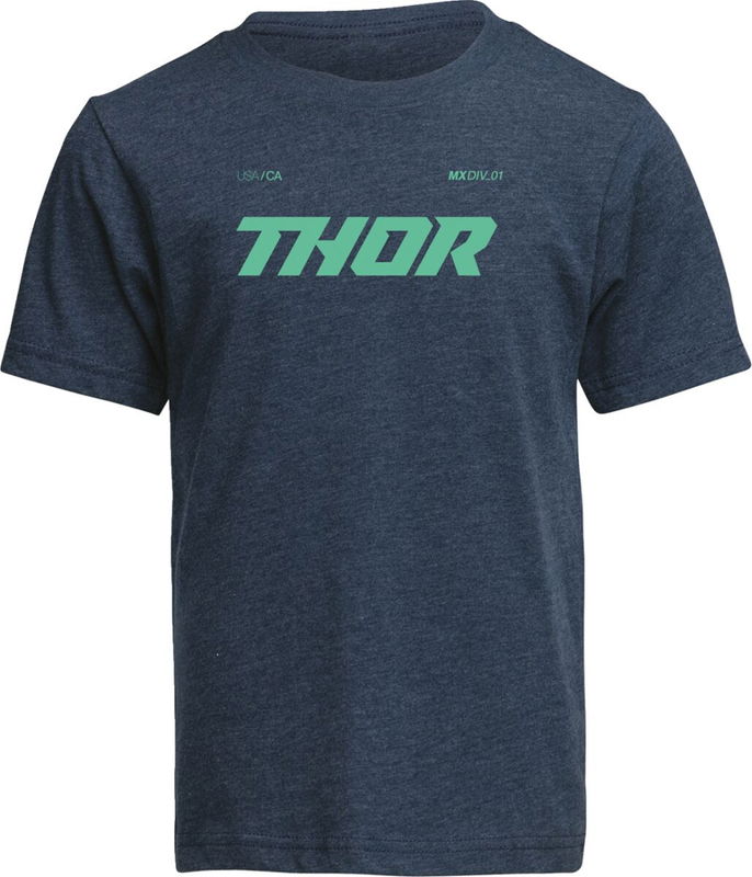 TEE YTH BRAVE PETROL BLUE XL