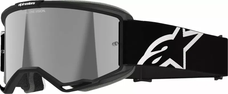GOGGLE VISION 5 CORP BLK MIRRO