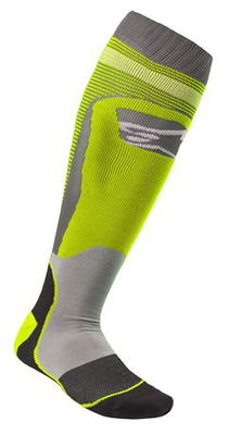 Alpinestars Strumpa MX Plus-1 Fluo Gul/ Grå S