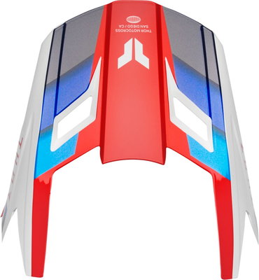 VISOR KIT FLEET DEFY R/W/B XS-