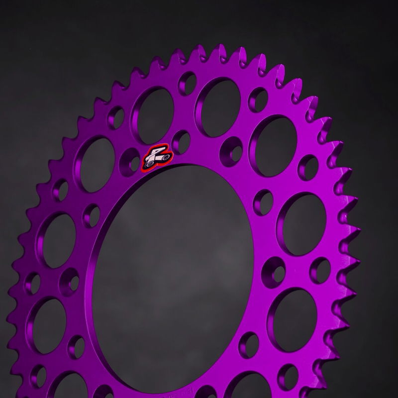 SPROCKET REAR 520 52T PURPLE U