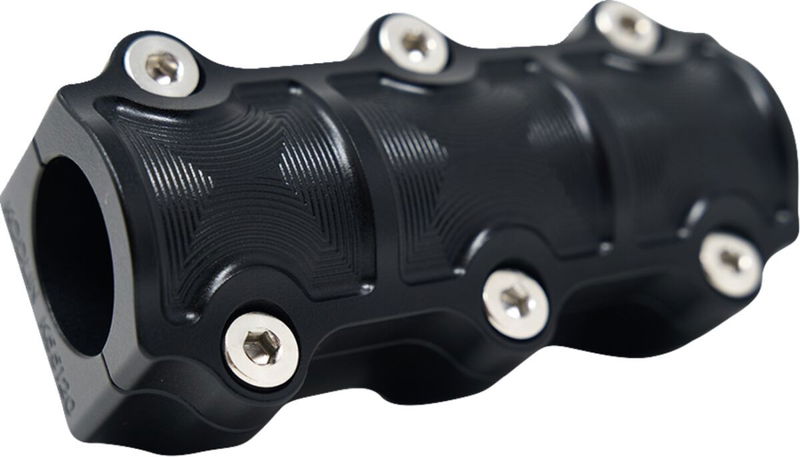 RISER & CLAMP BIG BLOCK BLACK