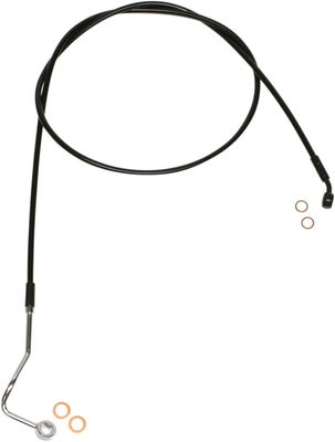 LINE BRAKE MID UPR XR BLK