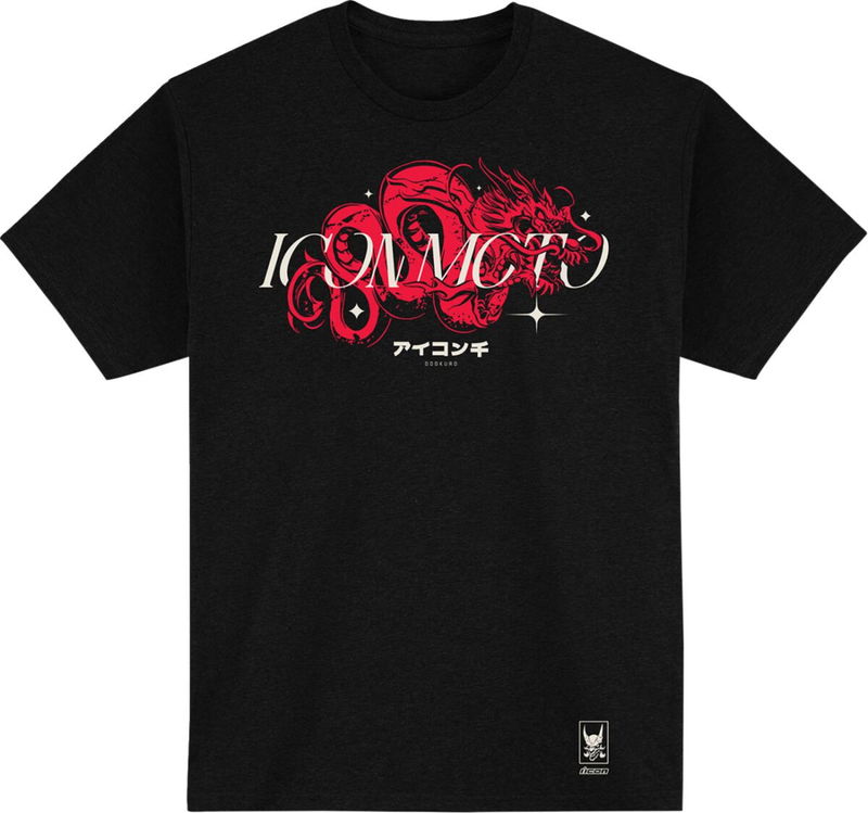 TEE ODOKURO BLACK MD