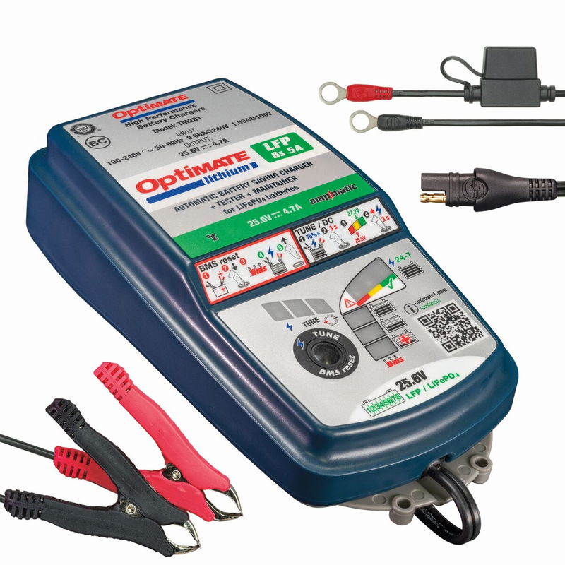 CHARGER OPT LITHIUM 8S 5A
