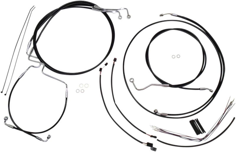 CONTROL CABLE KIT XR BLK