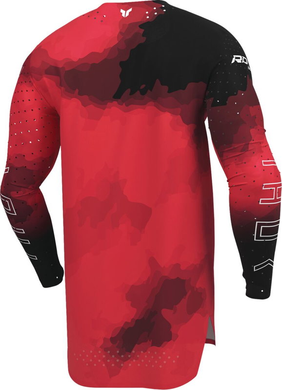 JERSEY SPORTMODE CARBON BK/RD