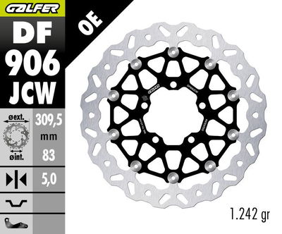 BRAKE DISC WAVE FLOATECH
