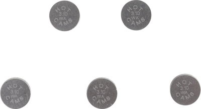 VALVE SHIM 5PK 7.48X3.10