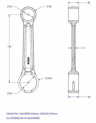 CONNECTING ROD KR2031