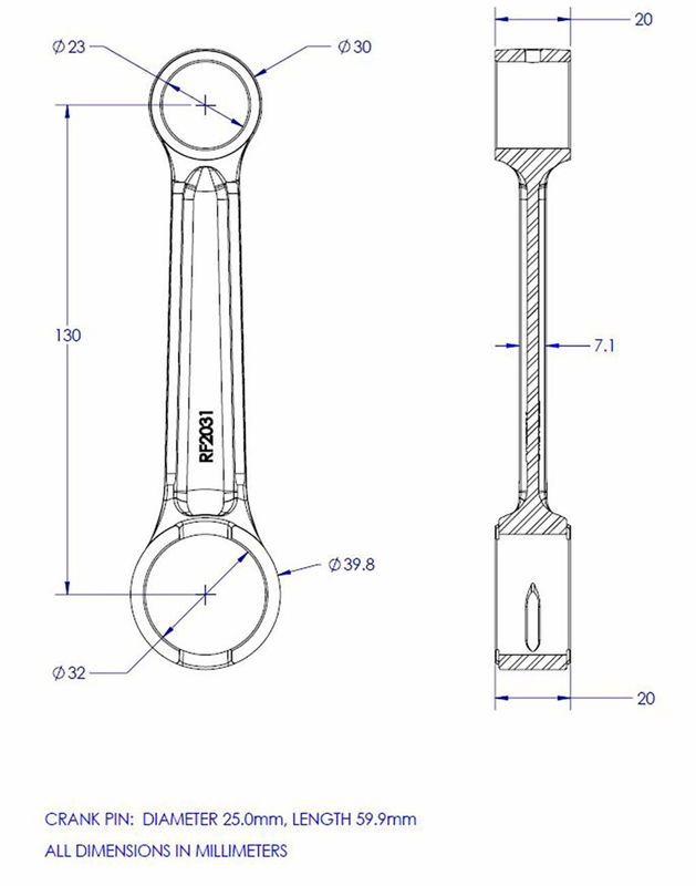 CONNECTING ROD KR2031