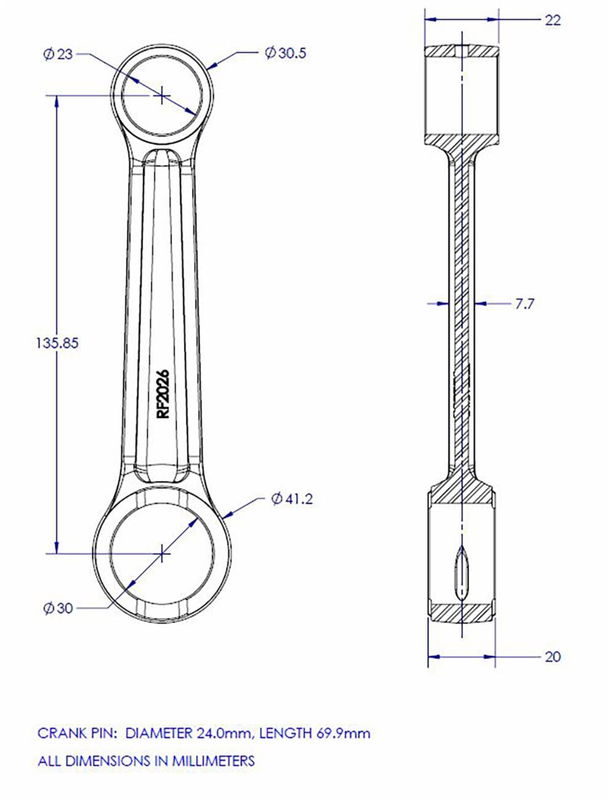 CONNECTING ROD KR2026