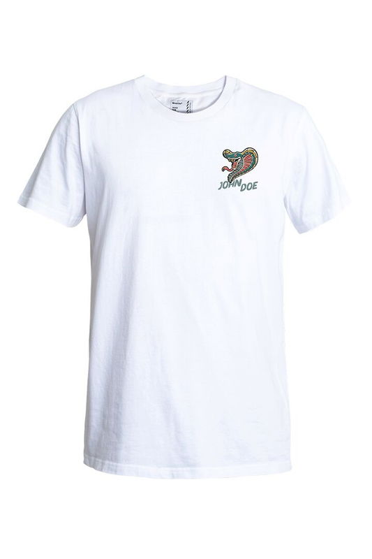 TEE SNAKE II WHITE 2XL