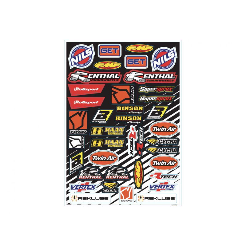 DECAL LOGO SHEET MINI