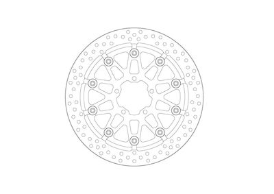 BRAKE DISC HALO T-FLOATER FT