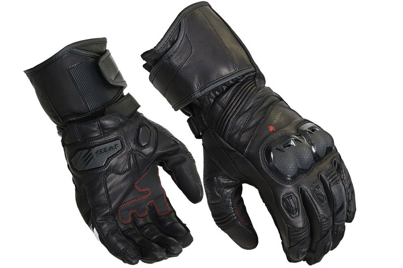 Sweep Carbon dam sporthandske, svart, 11/XL
