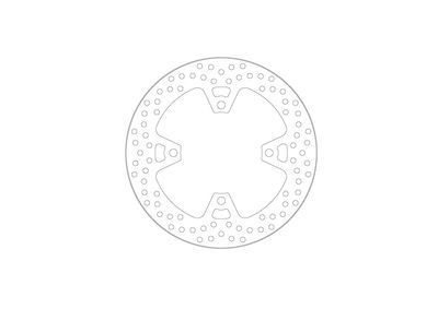 BRAKE DISC HALO REAR